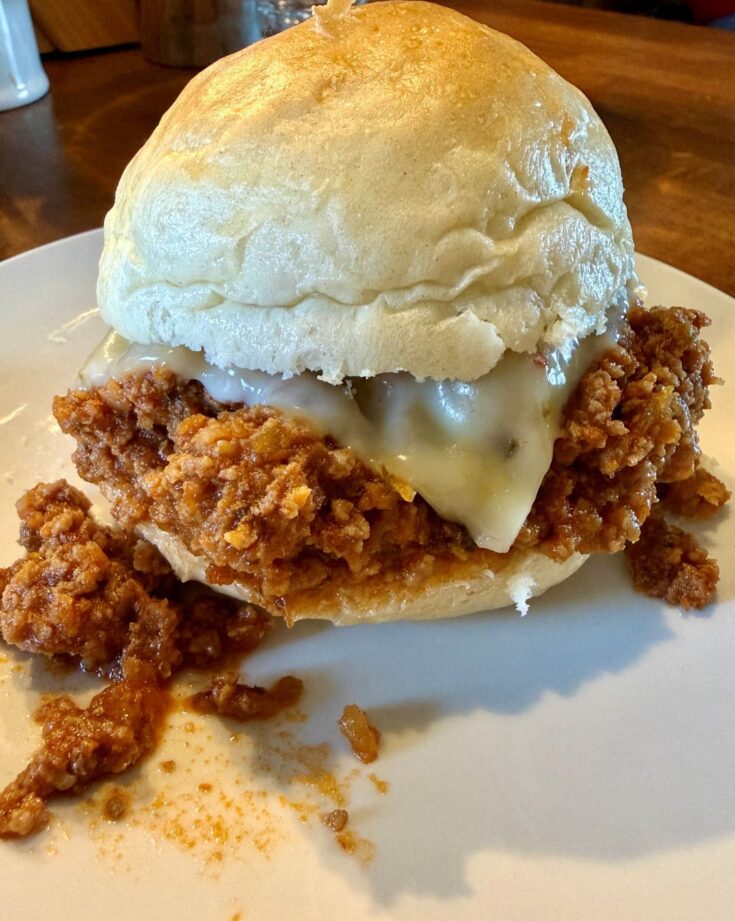 Simple Sloppy Joes with Vegetable Relish