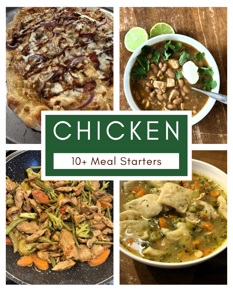 Make Money and Meals Stretch – Chicken into 10+ Meal Starters