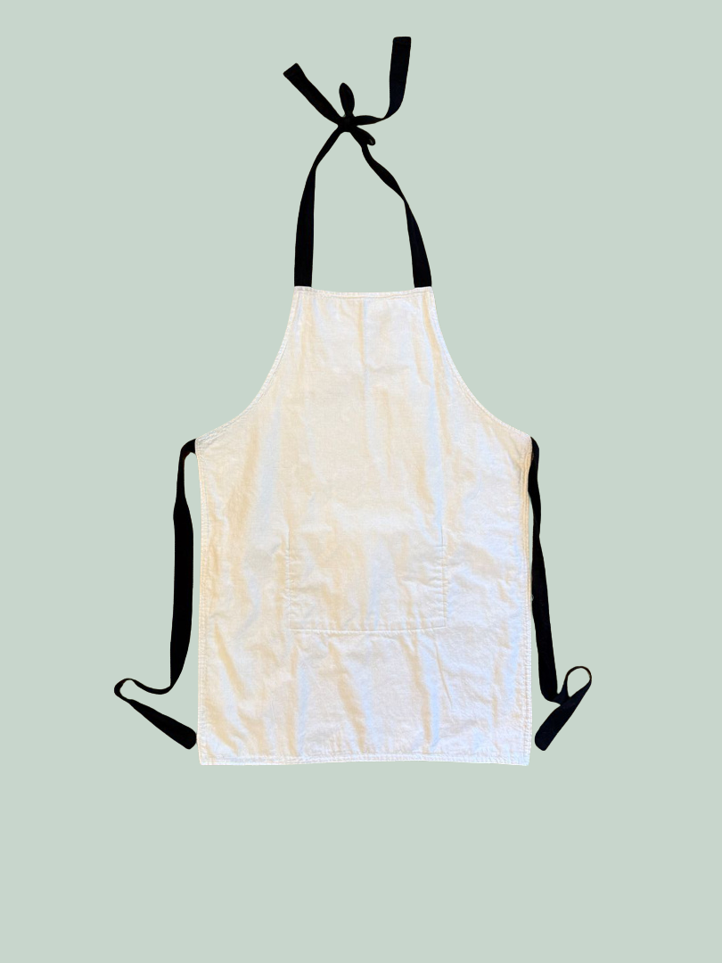 Children's Bee-Patterned Tie-Back Apron - Image 4