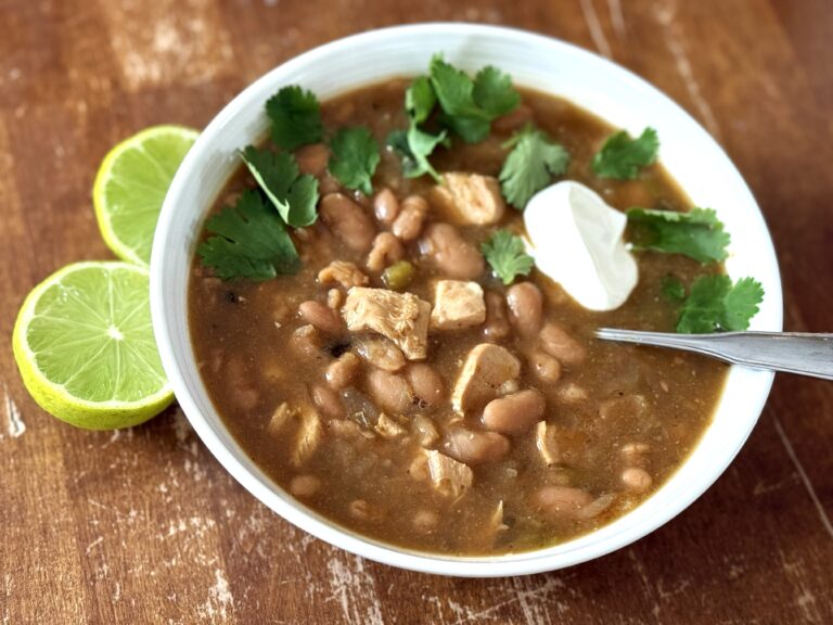 Easy White Bean Chicken Chili with Canned Soup Starter