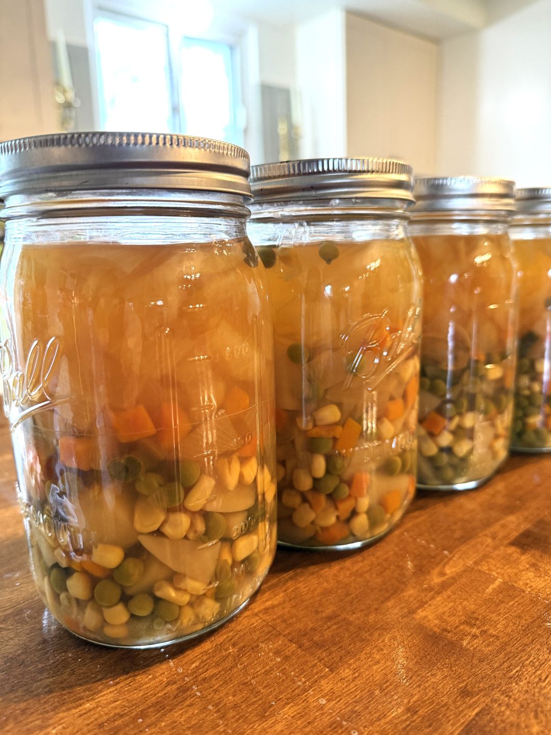 Canning Vegetable Soup Base – Easy and Cheap